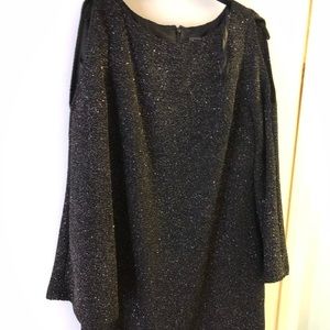 Black cocktail dress